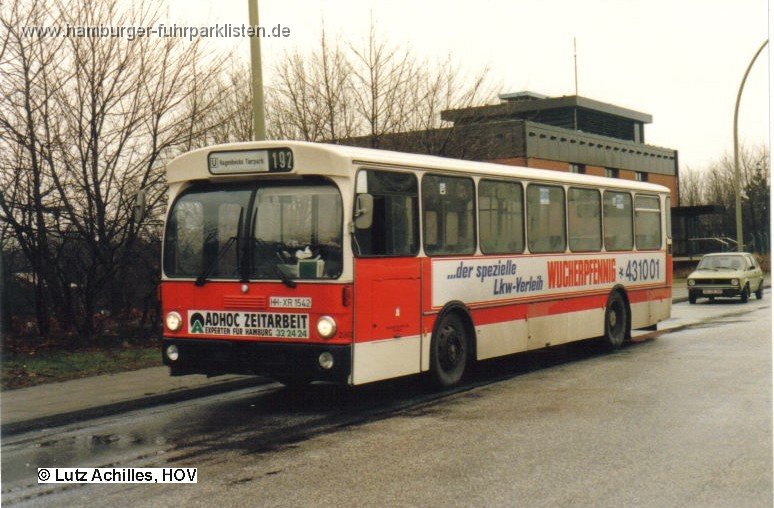 HHA, Wagen 2301 bis 2310, Baujahr 1982, Typ DB O 305/2301,10