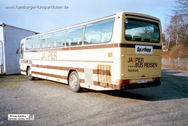 Jasper Reisebusse./1986,92-11,DB O 303-15 RHP,LA